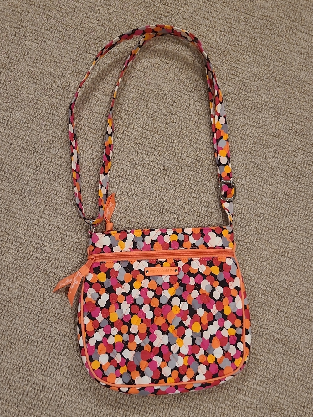 Vera Bradley Multi-Color Dot Crossbody Bag